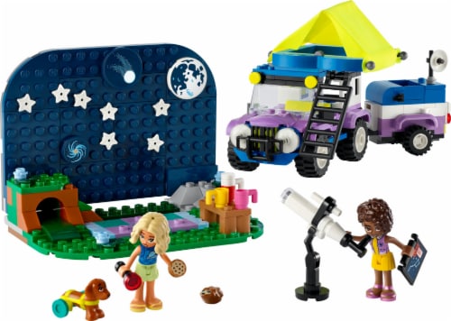 LEGO® Friends™ Stargazing Camping Vehicle Perspective: top