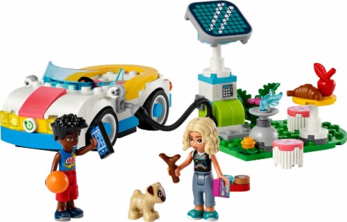LEGO® Electric Car & Charger Perspective: top