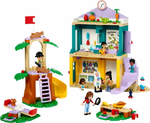 LEGO® Friends™ Heartlake City Preschool Classroom with Mini Dolls Building Set Perspective: top