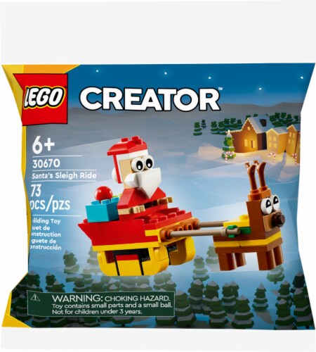 LEGO Creator Santa's Sleigh Ride 30670 Perspective: top