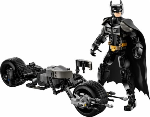 LEGO® Batman™ Construction Figure & The Bat-Pod Bike 76273 Perspective: top
