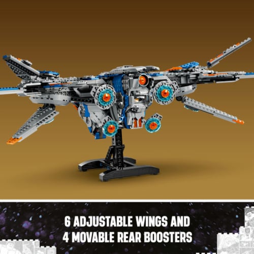 LEGO® Marvel Guardians of the Galaxy: The Milano Spaceship 76286 Perspective: top
