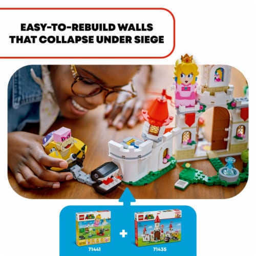 LEGO® Super Mario™ Battle with Roy at Peach's Castle 71435 Perspective: top