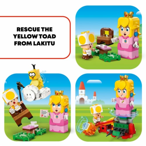LEGO® Super Mario™ Adventures with Interactive LEGO® Peach™ 71441 Perspective: top