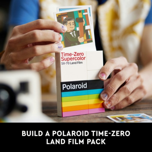 LEGO® Polaroid OneStep SX-70 Camera 21345 Building Set Perspective: top