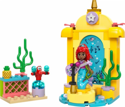 LEGO® Disney Princess Ariel’s Music Stage 43235 Building Set Perspective: top