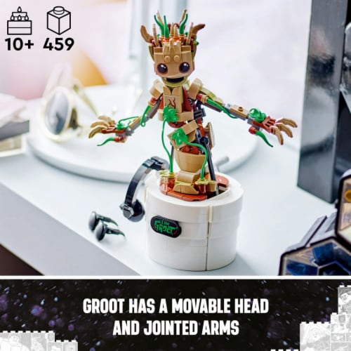 LEGO® Marvel Dancing Groot 76297 Perspective: top
