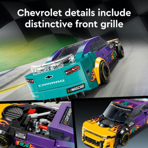 LEGO® NASCAR® Next Gen Chevrolet Camaro ZL1 76935 Perspective: top