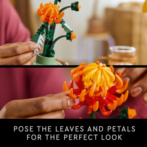 LEGO® Chrysanthemum 10368 Perspective: top