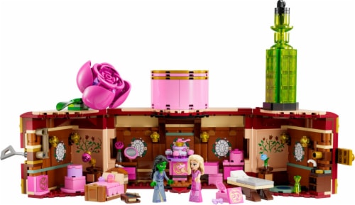 LEGO® Glinda & Elphaba's Dormitory Building Set Perspective: top