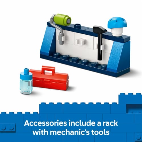LEGO City No Limits: Race Car Ramp Track Building Toy 60460 Perspective: top