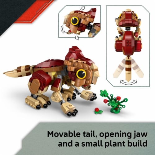 LEGO Jurassic World Baby Dinosaur Dolores: Aquilops 76970 Perspective: top