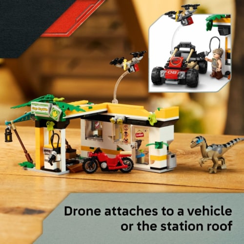 LEGO Jurassic World Raptor & Titanosaurus Tracking Mission 76973 Perspective: top