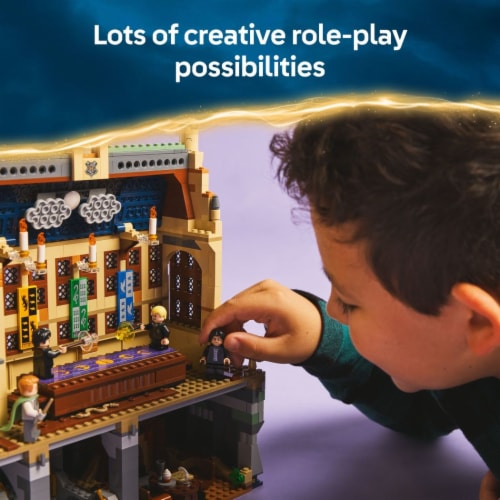 LEGO Harry Potter Hogwarts Castle: Dueling Club Building Toy 76441 Perspective: top