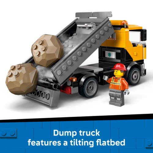 LEGO City Heavy-Duty Recovery Tow Truck with Crane 60467 Perspective: top