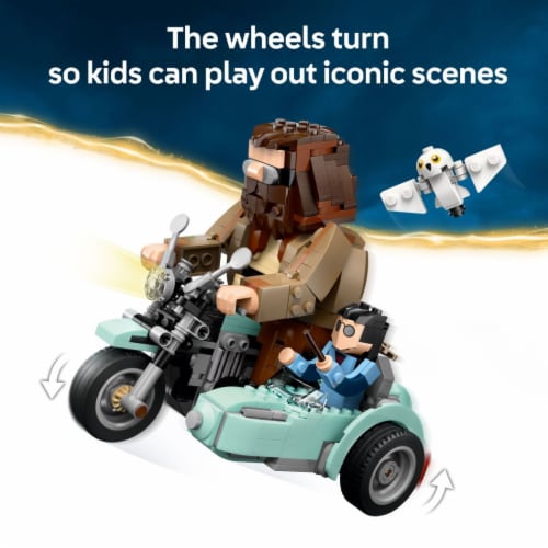 LEGO Harry Potter Hagrid & Harry's Motorcycle Ride Building Toy 76443 Perspective: top