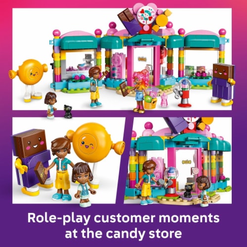 LEGO Friends Heartlake City Candy Store Building Toy 42649 Perspective: top