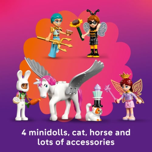 LEGO Friends Costume Party with Unicorn & Fairy 42661 Perspective: top