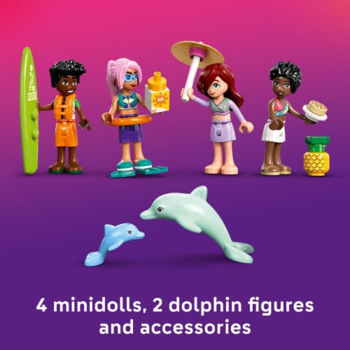 LEGO Friends Travel Boat Adventure Building Toy 42664 Perspective: top