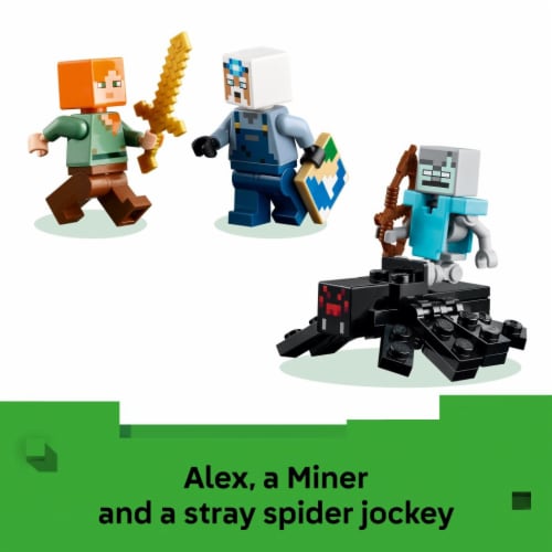 LEGO Minecraft The Pickaxe Mine Kids Toy 21277 Perspective: top