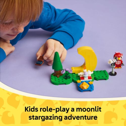 LEGO Animal Crossing Stargazing with Celeste Building Toy 77053 Perspective: top