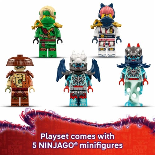 LEGO NINJAGO Lloyd's Jet Mech Building Toy 71845 Perspective: top