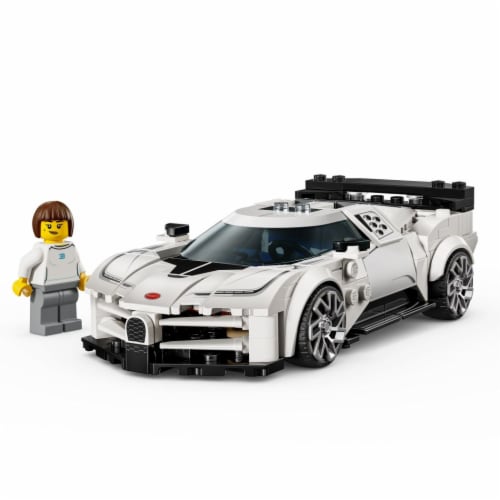 LEGO Speed Champions Bugatti Centodieci Hyper Sports Car 77240 Perspective: top