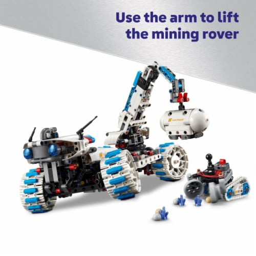 LEGO Technic Lunar Outpost Moon Rover Space Vehicle 42211 Perspective: top