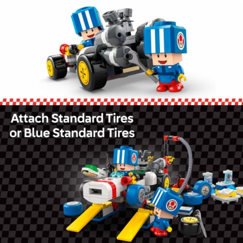 LEGO Super Mario: Mario Kart Toad's Garage Building Toy 72035 Perspective: top