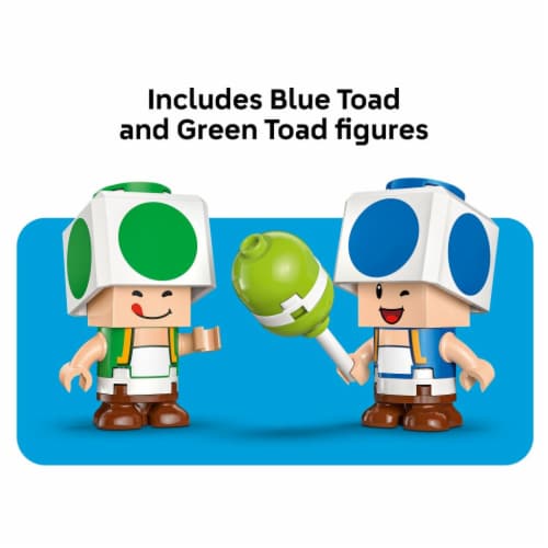 LEGO Super Mario Party at Toad’s House Kids Toy 72041 Perspective: top
