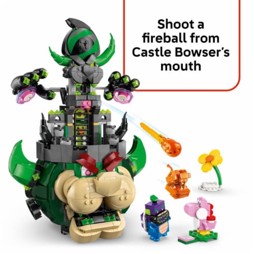 LEGO Super Mario Prince Florian & Castle Bowser 72042 Perspective: top
