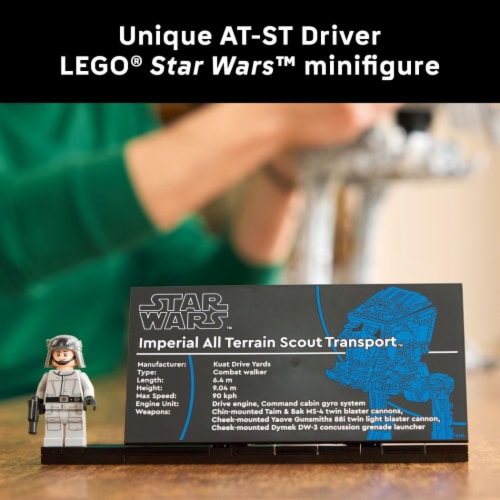 LEGO Star Wars AT-ST Walker Building Set 75417 Perspective: top