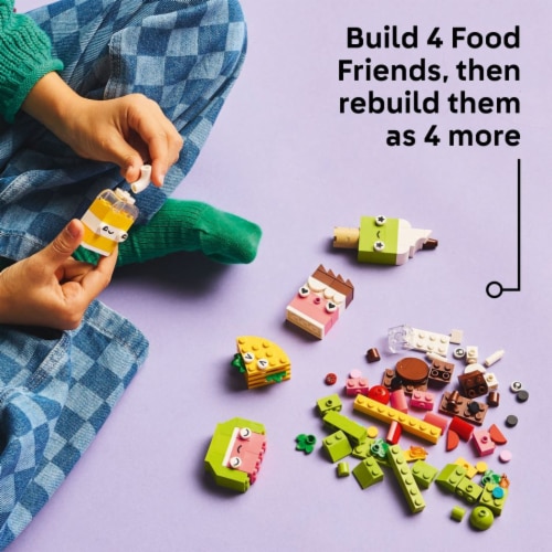 LEGO Classic Creative Food Friends Building Toy 11039 Perspective: top