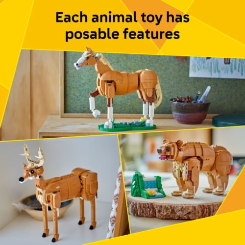 LEGO Creator 3 in 1 Beautiful Horse Building Toy 31166 Perspective: top