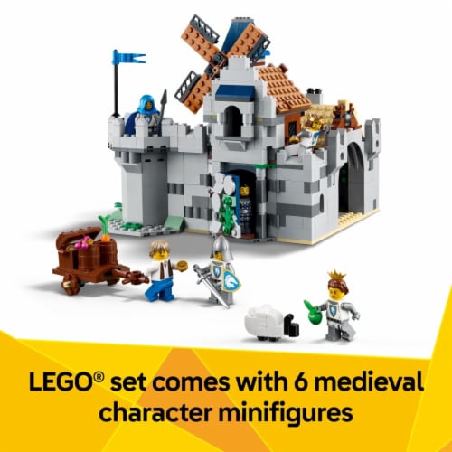 LEGO Creator 3 in 1 Medieval Horse Knight Castle 31168 Perspective: top
