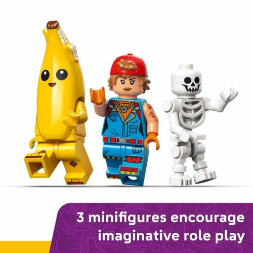 LEGO Fortnite Peely & Sparkplug’s Camp Toy 77075 Perspective: top