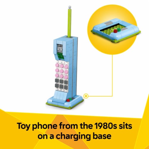 LEGO Creator 3 in 1 Retro Telephone Kids Toy 31174 Perspective: top