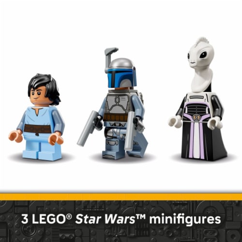 LEGO Star Wars: Attack of the Clones Jango Fett’s Starship 75433 Perspective: top