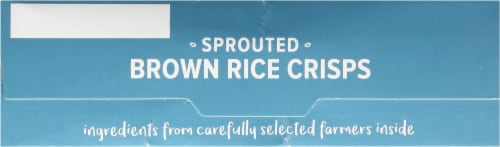 One Degree Organic Foods Gluten Free Sprouted Brown Rice Crisps Cereal Perspective: top