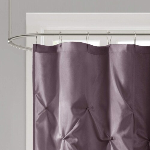 Madison Park Laurel Satin Polyester Shower Curtain Plum 1 Unit Kroger