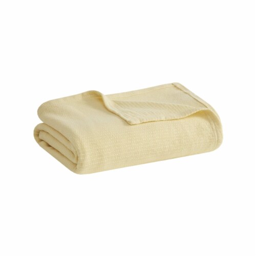 Madison park freshspun basketweave cotton blanket online