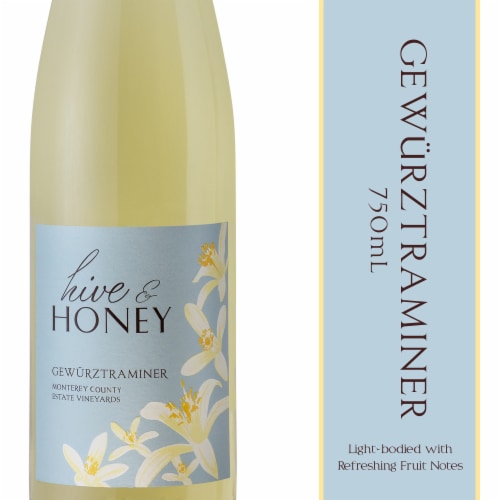 Hive & Honey Gewurztraminer Riesling Perspective: top