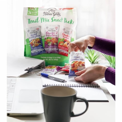 Nature's Garden Healthy Trail Mix, Nutritious Snack, 28.8 Oz Perspective: top