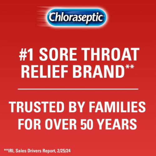Chloraseptic Spray Children's Cherry-Licious Sore Throat 6 fl oz Perspective: top