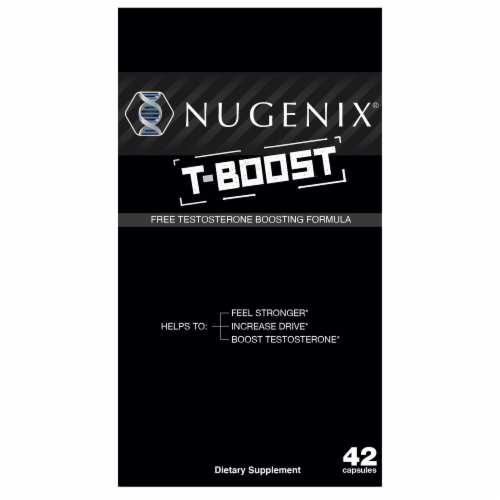 Nugenix® T-Booster Testosterone Supplement Capsules Perspective: top