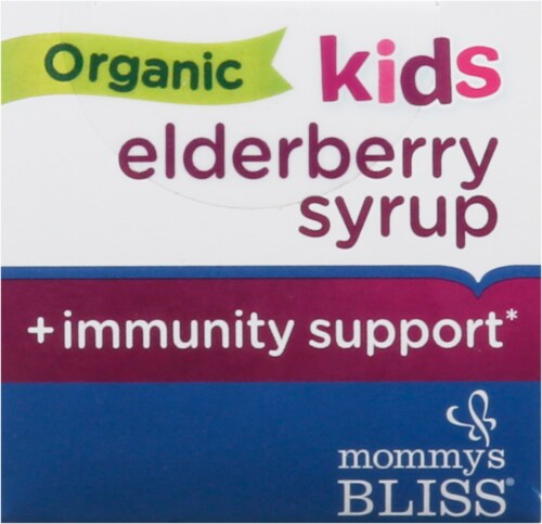 Mommy's Bliss® Organic Elderberry Syrup + Immunity Boost Liquid Perspective: top