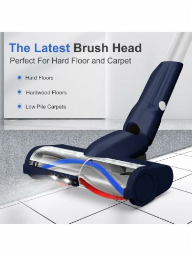 Whall 4 in 1 Foldable 280W Brushless Handheld Cordless Stick Vacuum Perspective: top