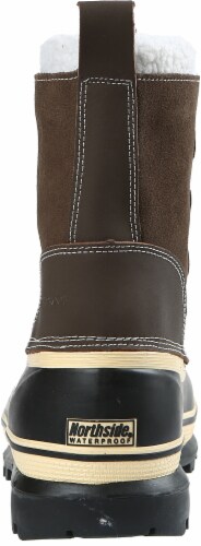 Northside Back Country Men's Winter Snow Boots - Brown Perspective: top
