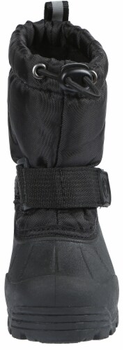 Northside Frosty Toddler Boys' Winter Snow Boots - Black Perspective: top