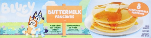 Bluey Frozen Buttermilk Pancakes Perspective: top